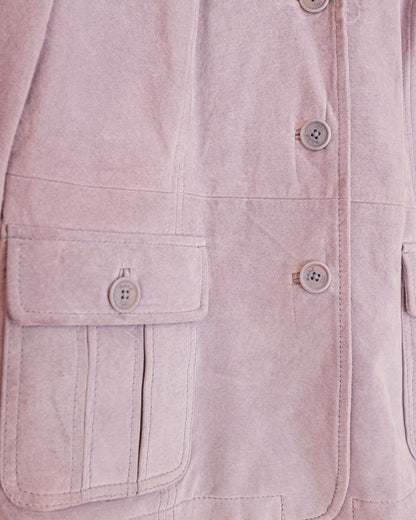 Lavender Suede Jacket