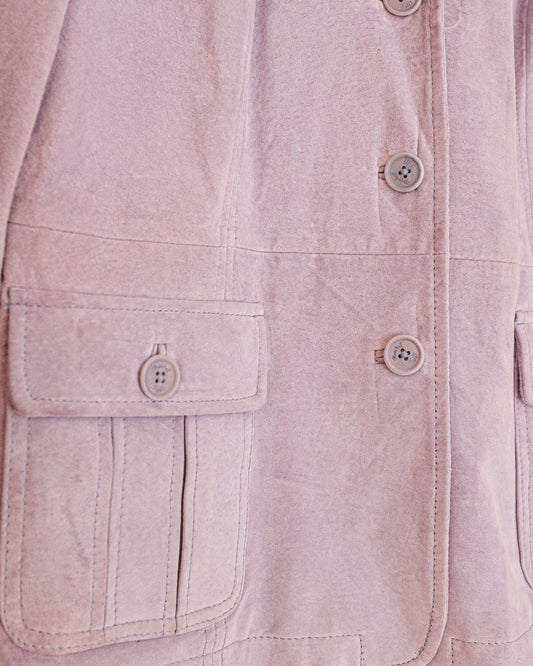 Lavender Suede Jacket