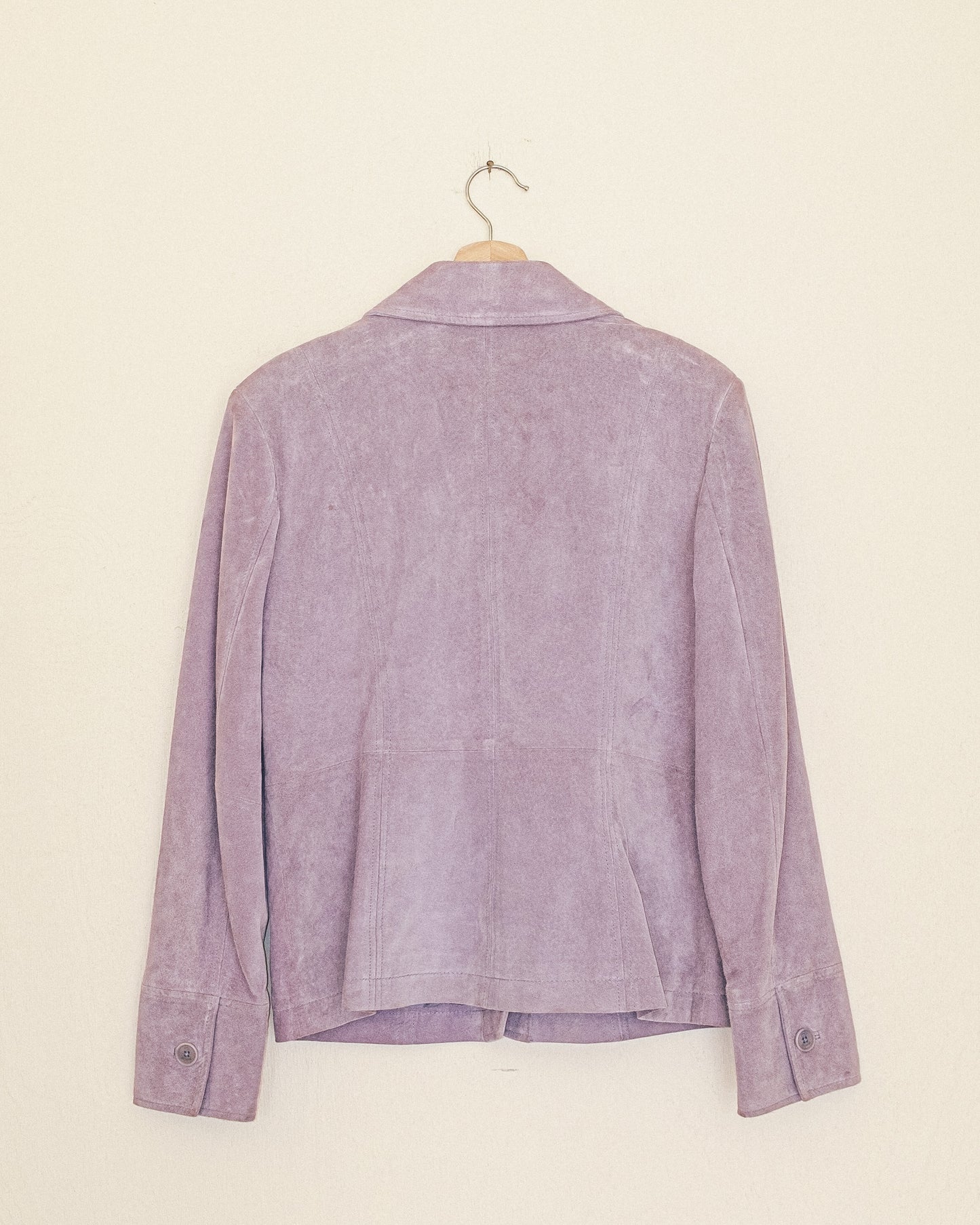 Lavender Suede Jacket