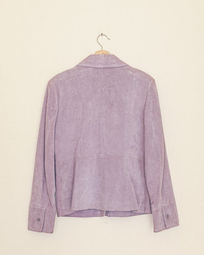 Lavender Suede Jacket