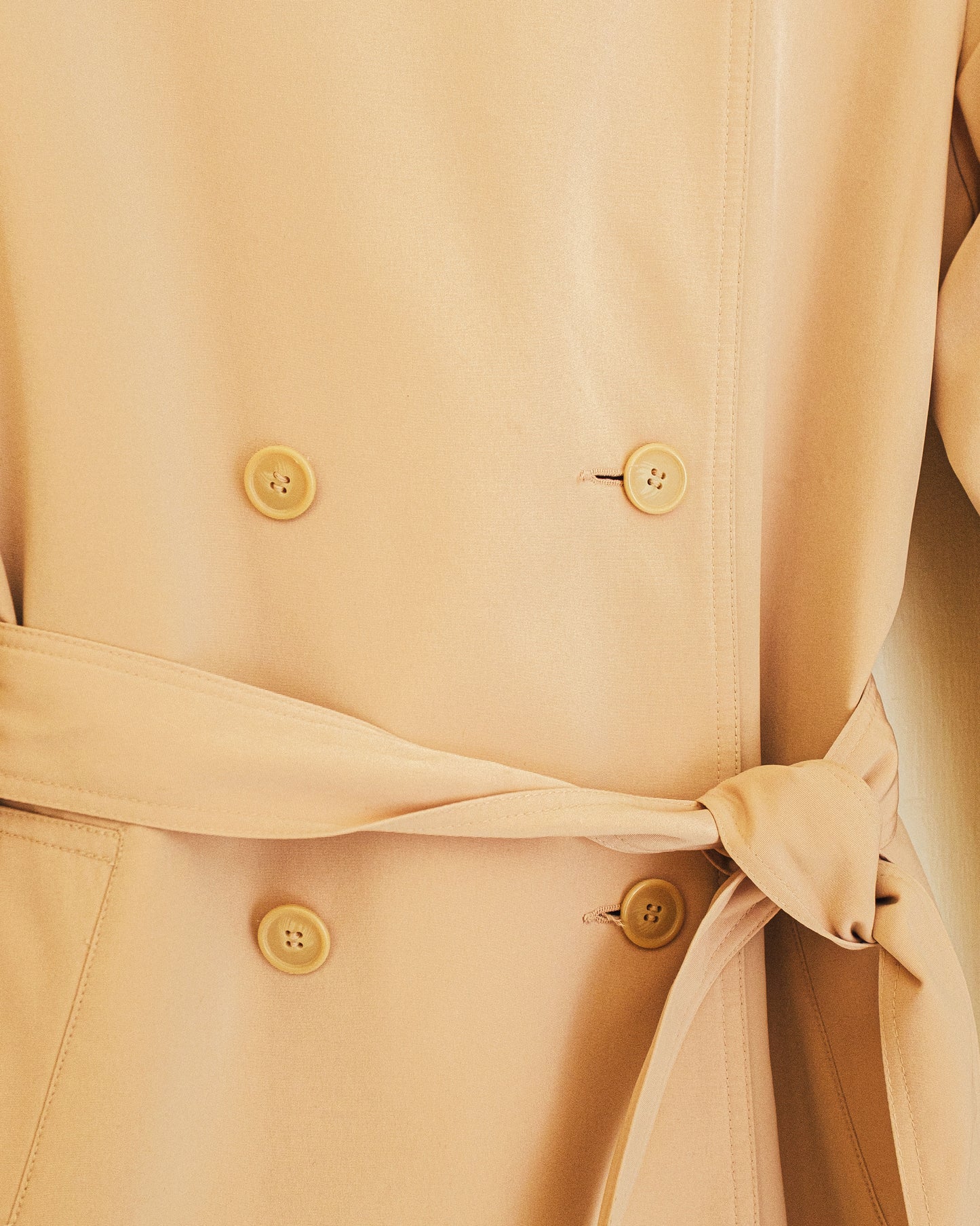 Vanilla Trench Coat