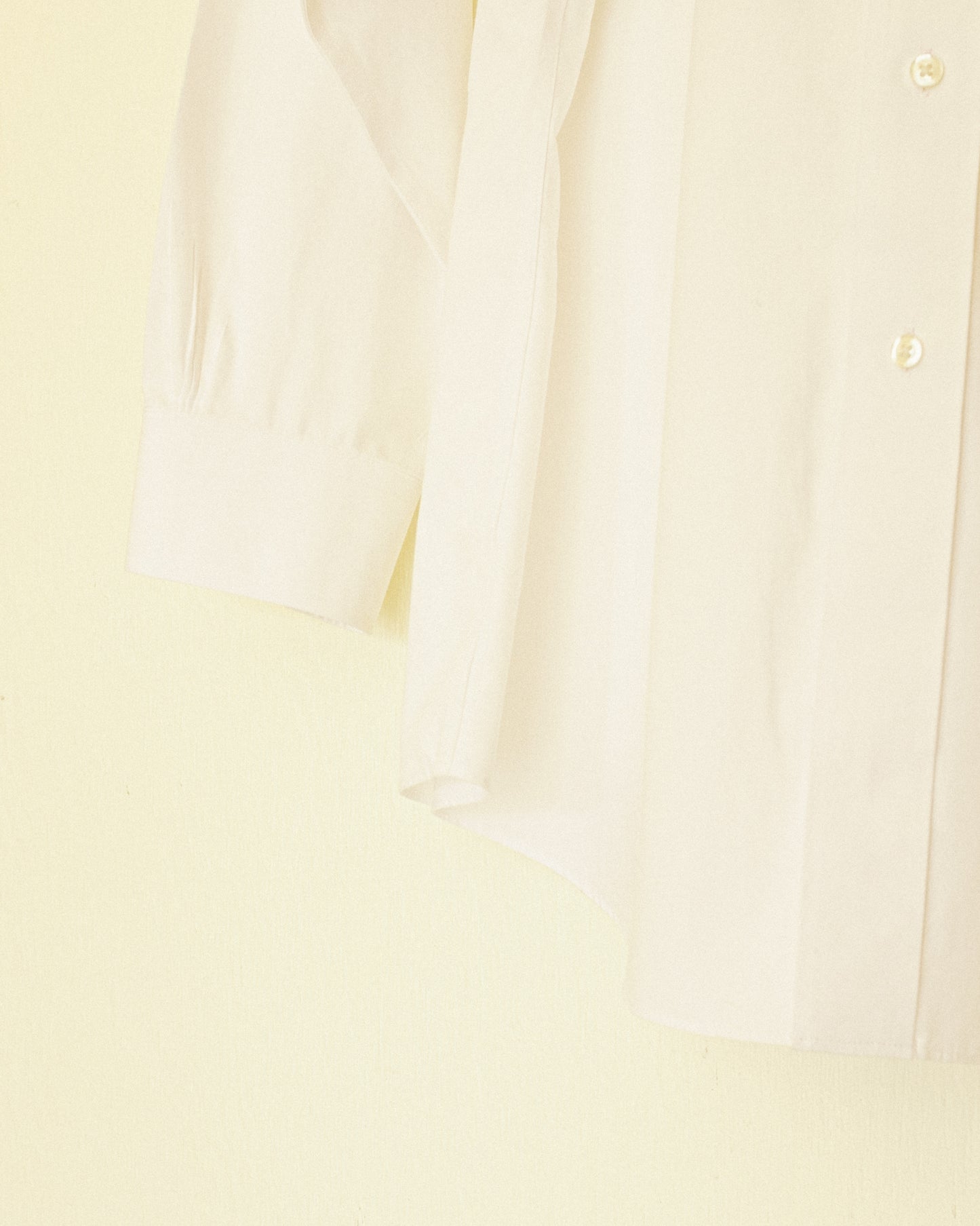 Boyfriend Button Up - White Cotton Poplin