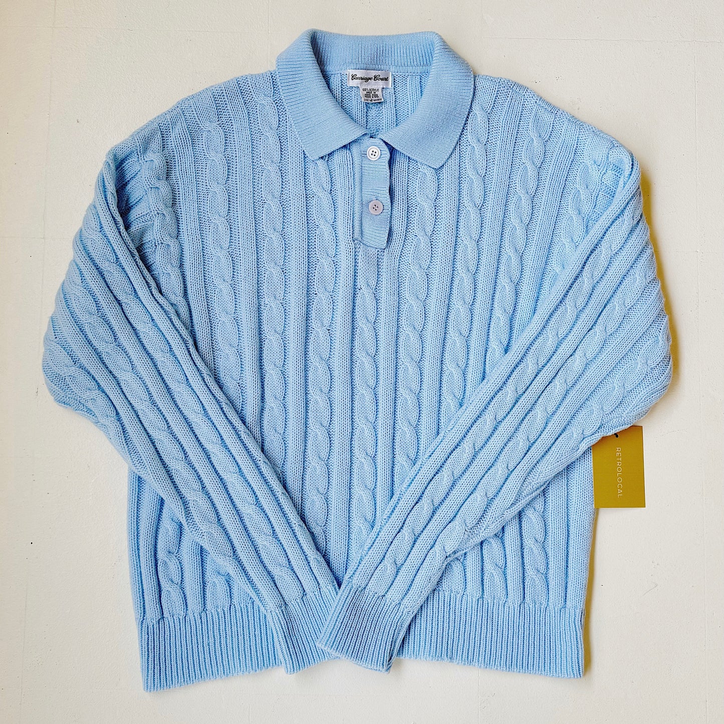 Sky Polo Sweater