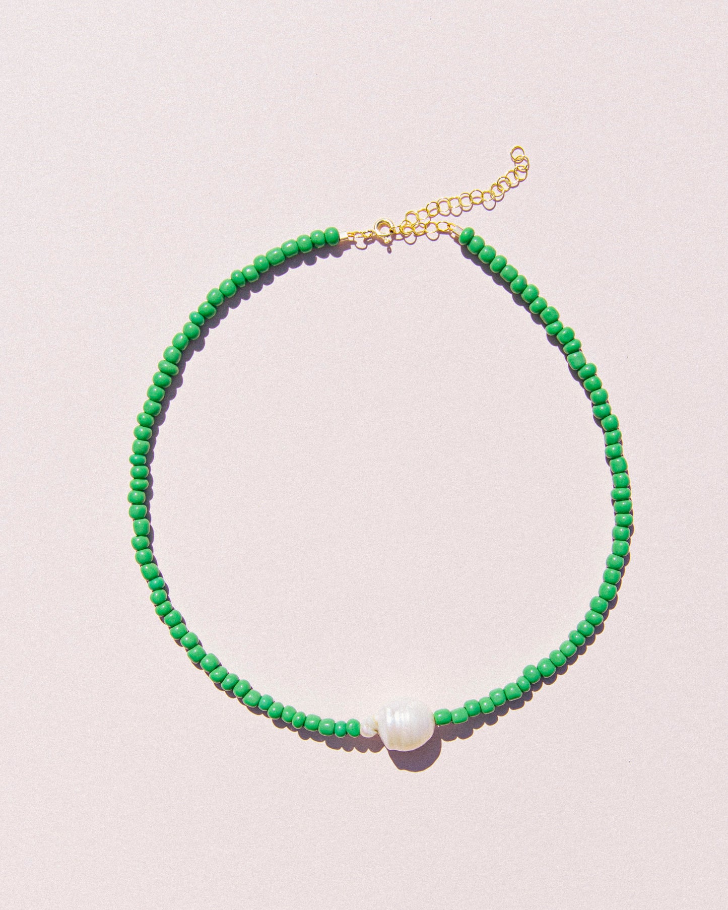 Gemma Necklace - Grass