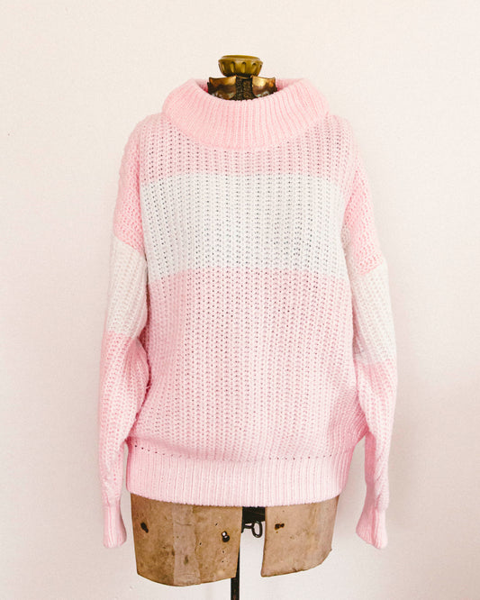 Bubblegum Stripe Sweater