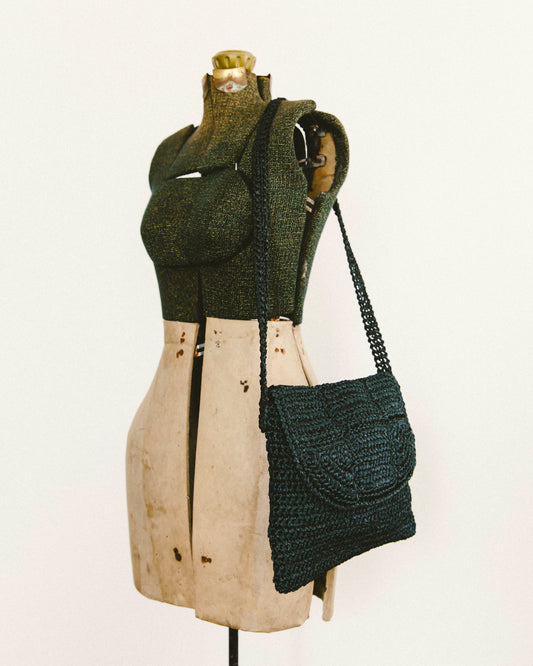 Raffia Shoulder Bag