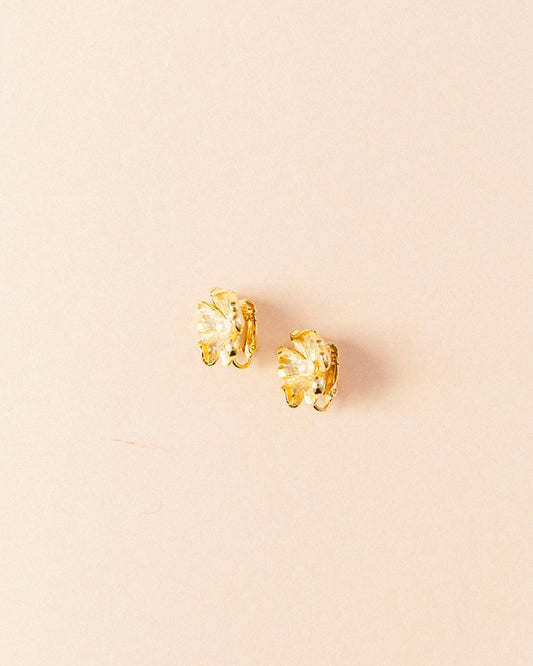 Golden Dogwood Earrings