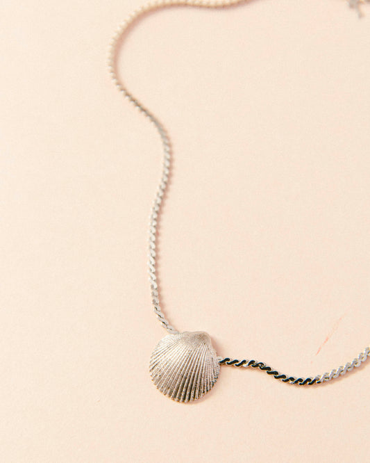 Silver Shell Necklace