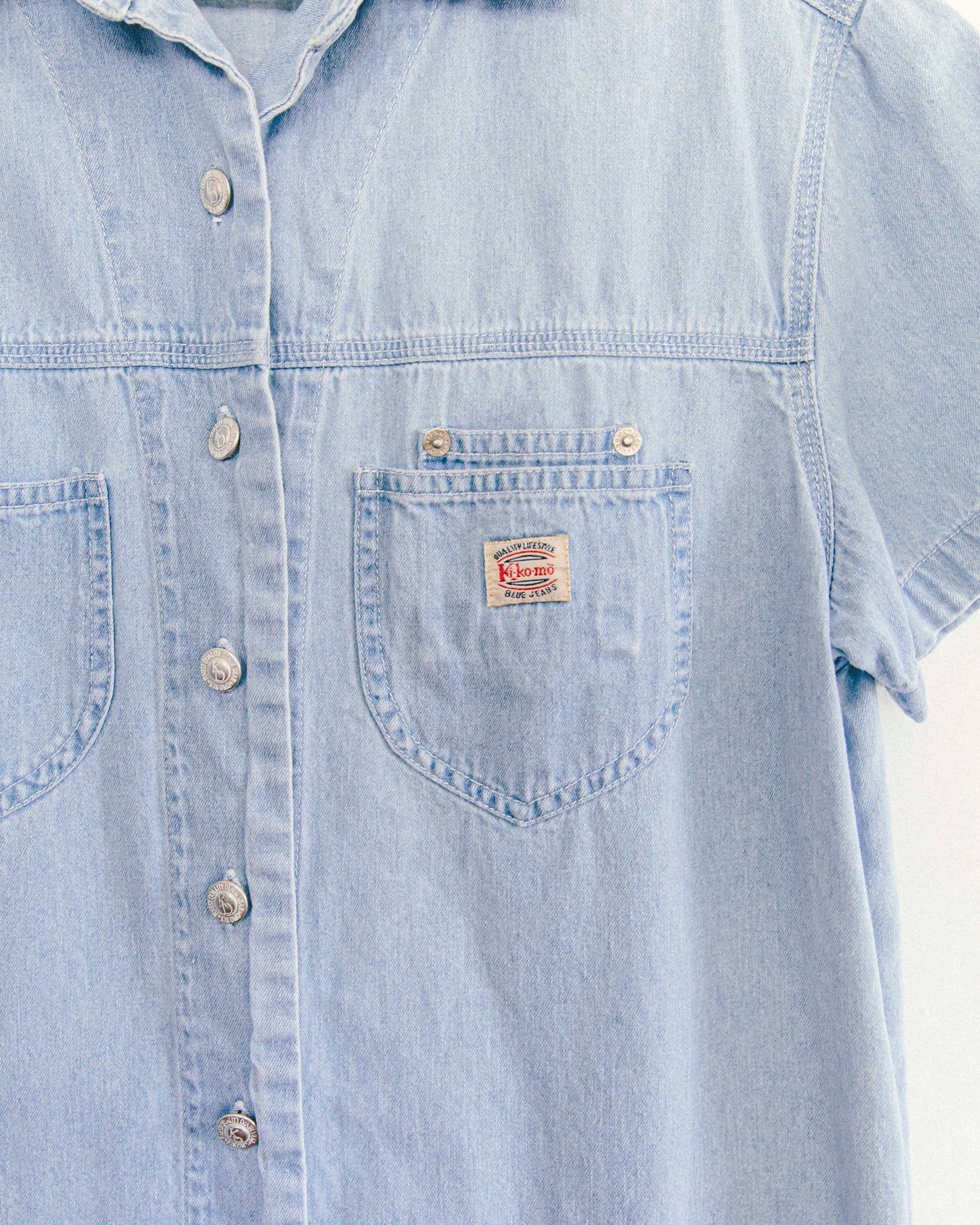 Chemise utilitaire en jean