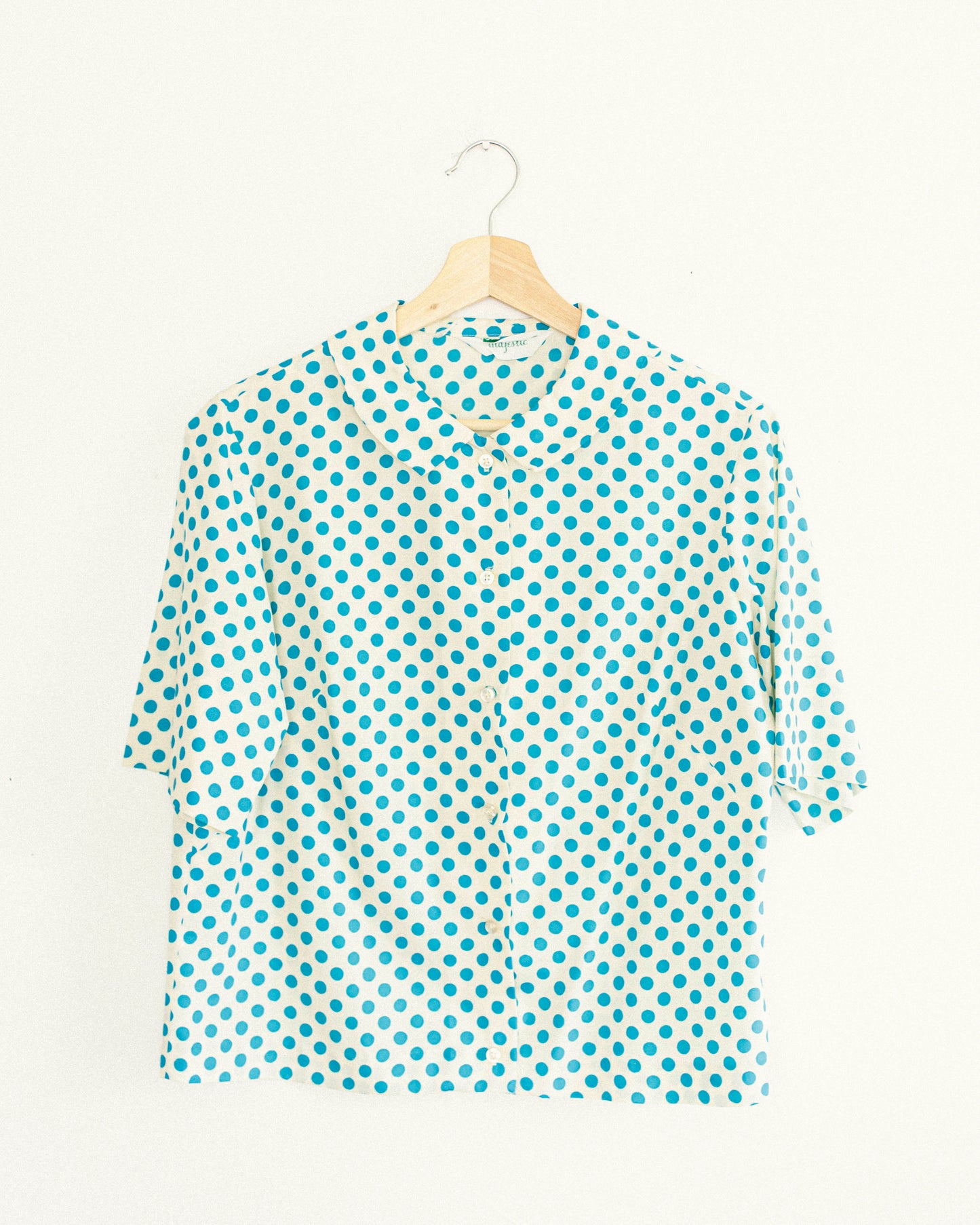 Teal Dot Top