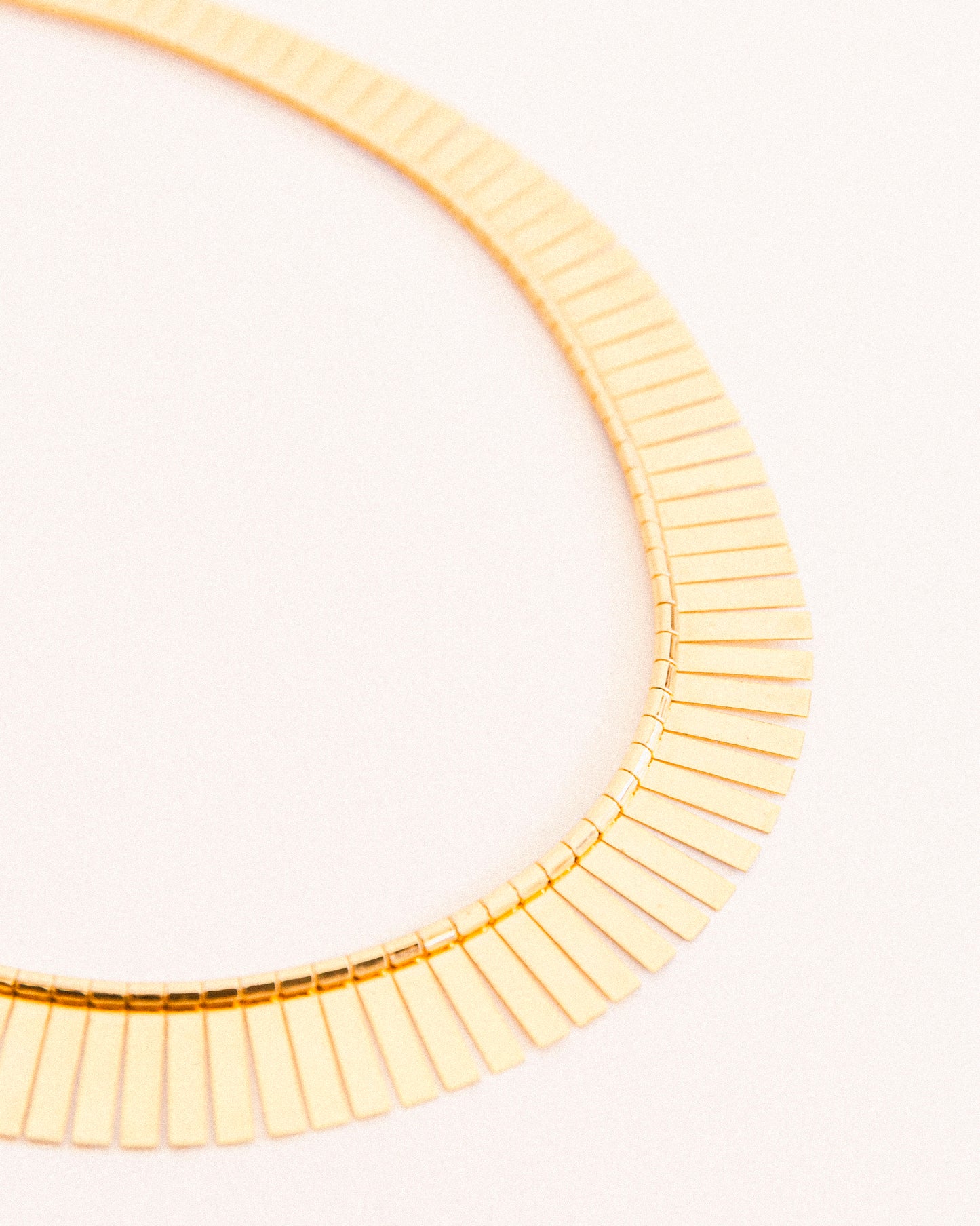 Two Tone Collar Necklace