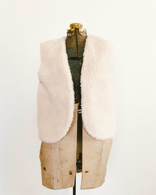 70's Wrangler Teddy Vest