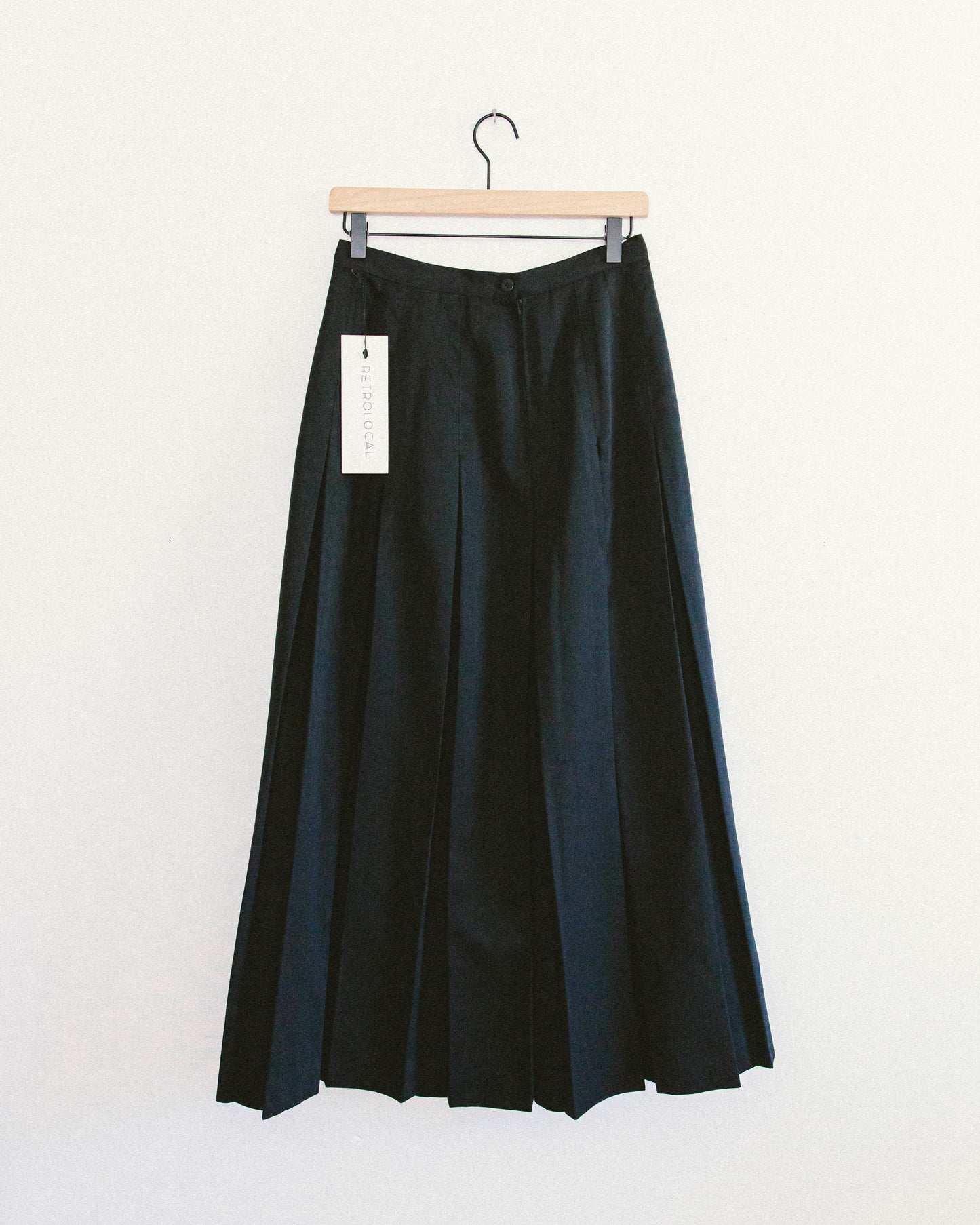 Pleated Maxi Skirt