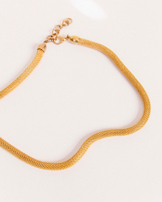 Mesh Cable Necklace