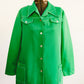 70's Emerald Shirt Jacket