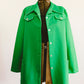 70's Emerald Shirt Jacket