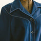 70's Contrast Stitch Shirt Jacket
