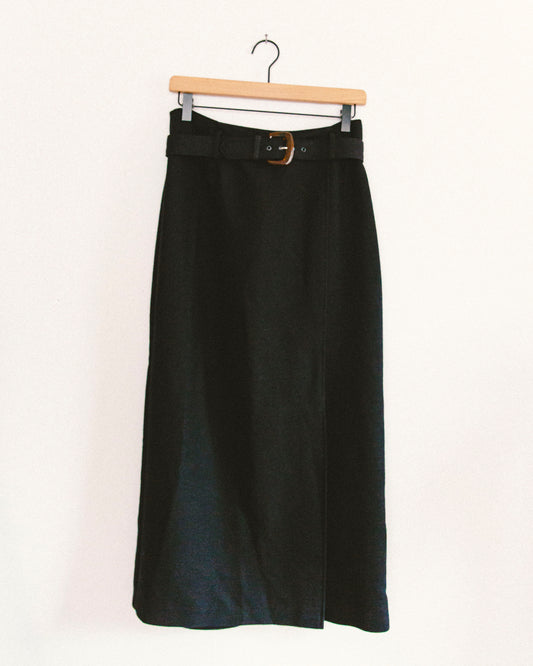 Straight Midi Skirt