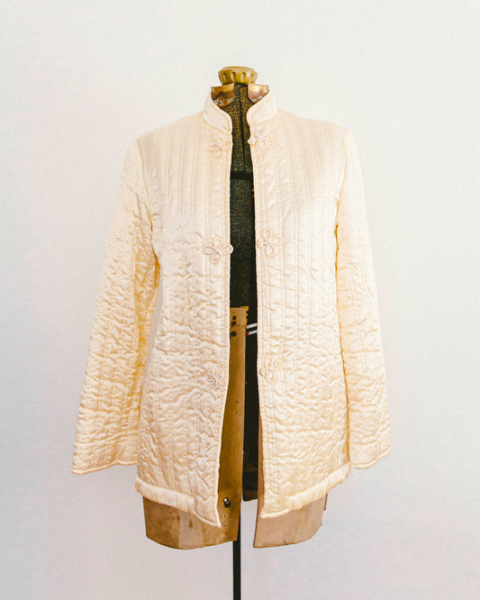 80's Silk Puff Jacket