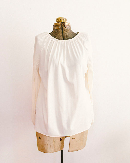 70's Pleated Top