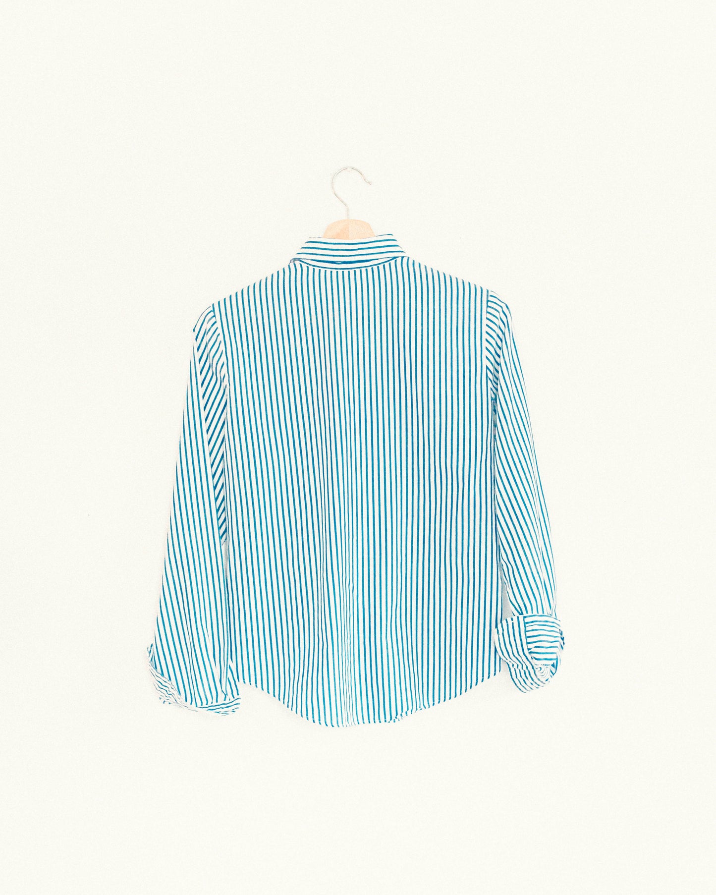 Breezy Striped Button Up