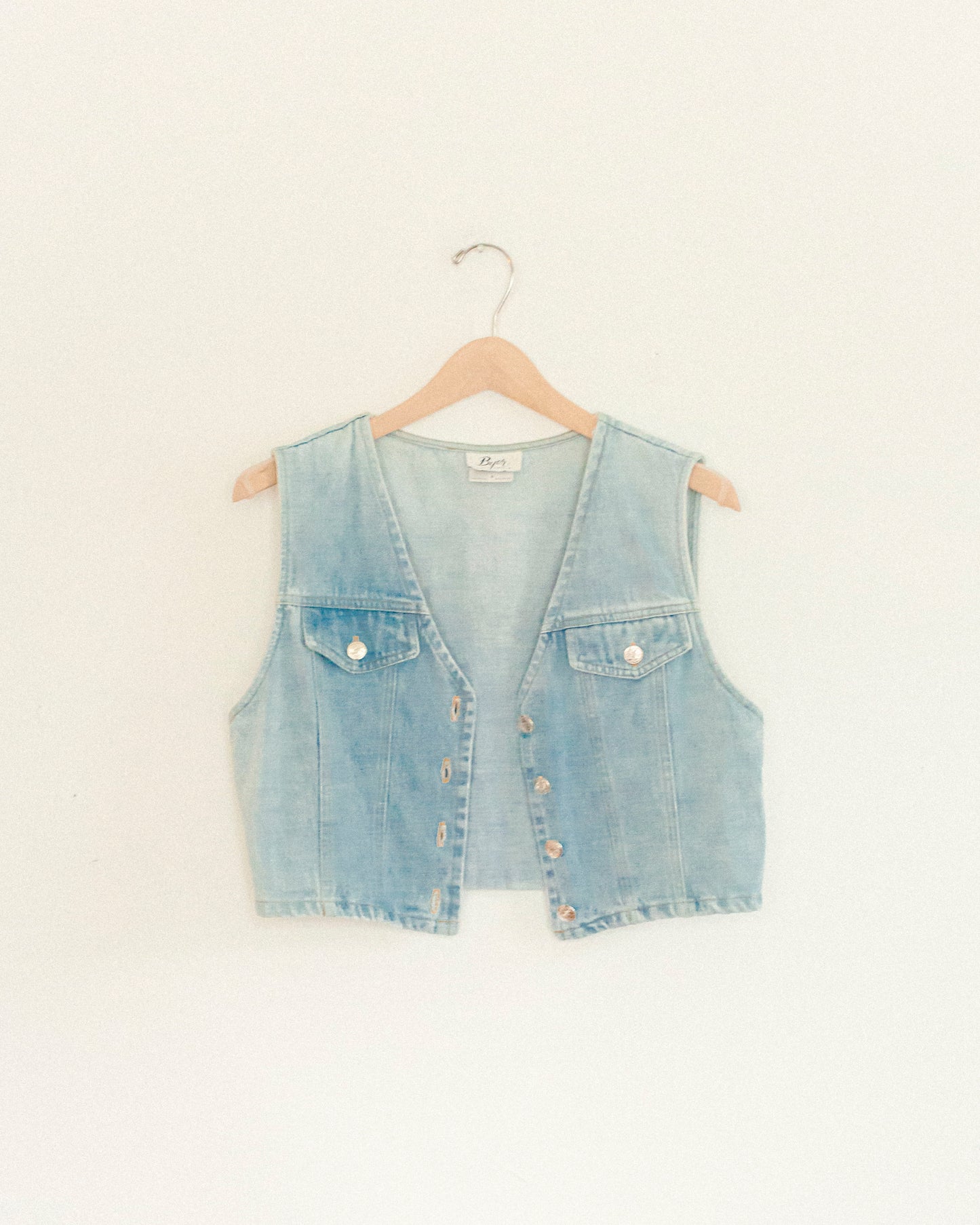 90's Denim Vest