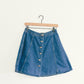 Denim Skater Skirt