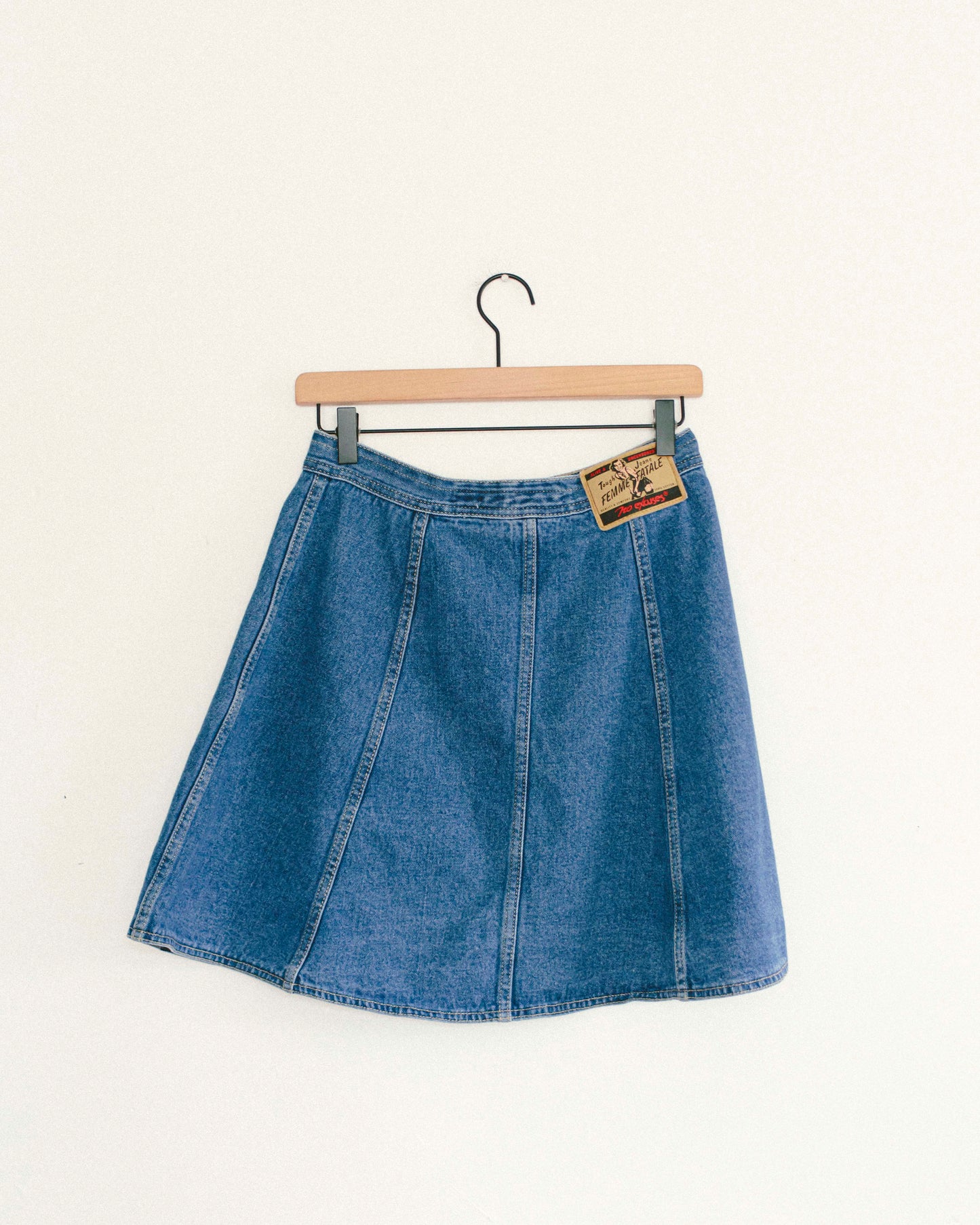 Denim Skater Skirt