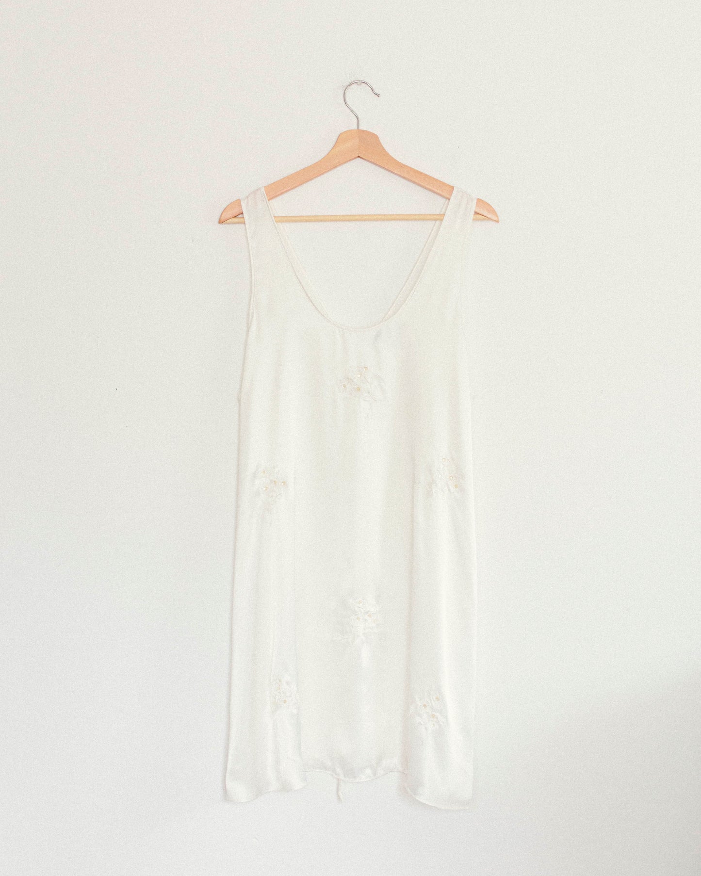 Creme Slip Dress