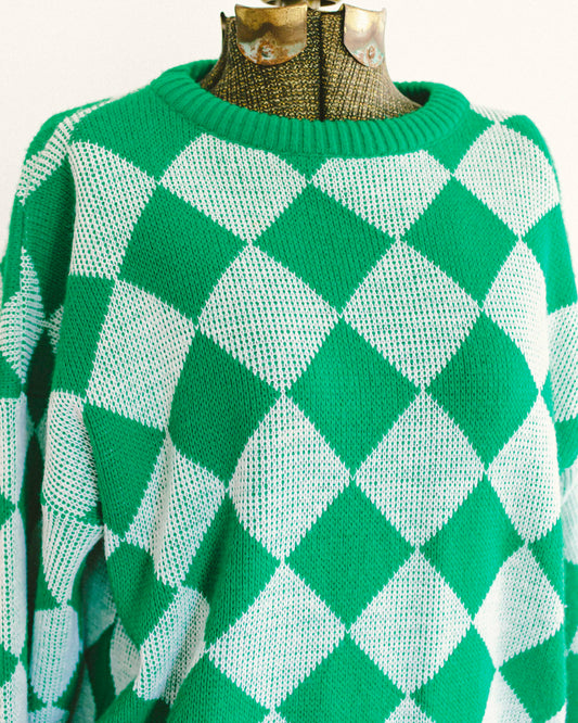 Green Diamond Sweater