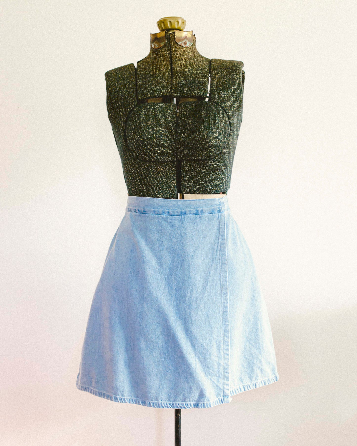 Denim Skort