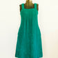 Emerald Terry Dress
