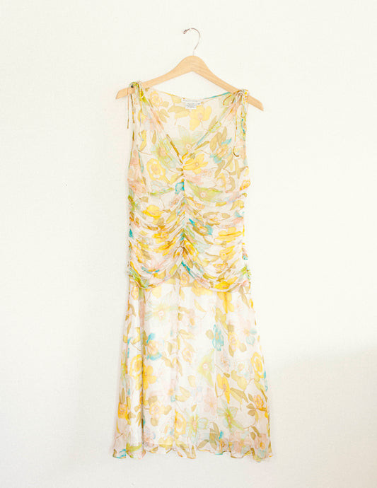 Garden Silk Dress