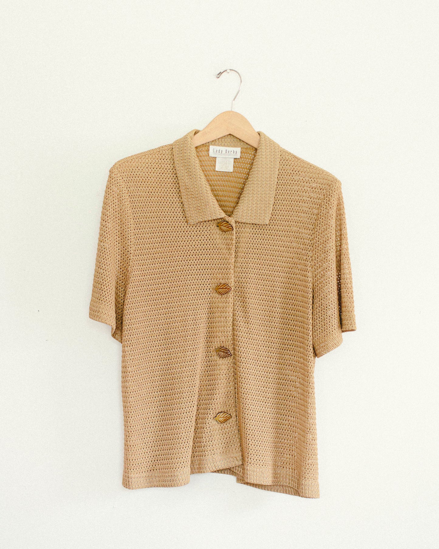 Gold Knit Shirt