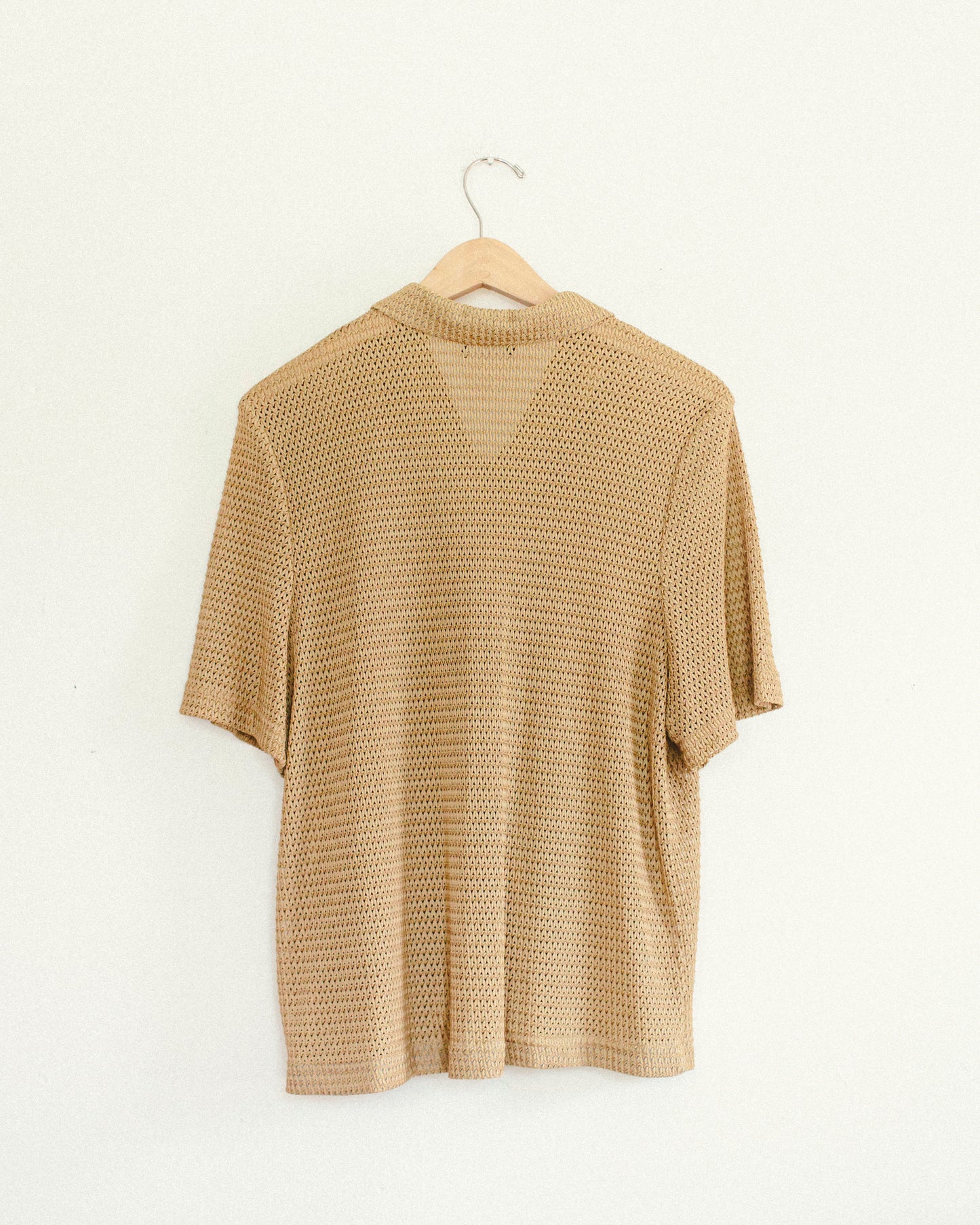 Gold Knit Shirt