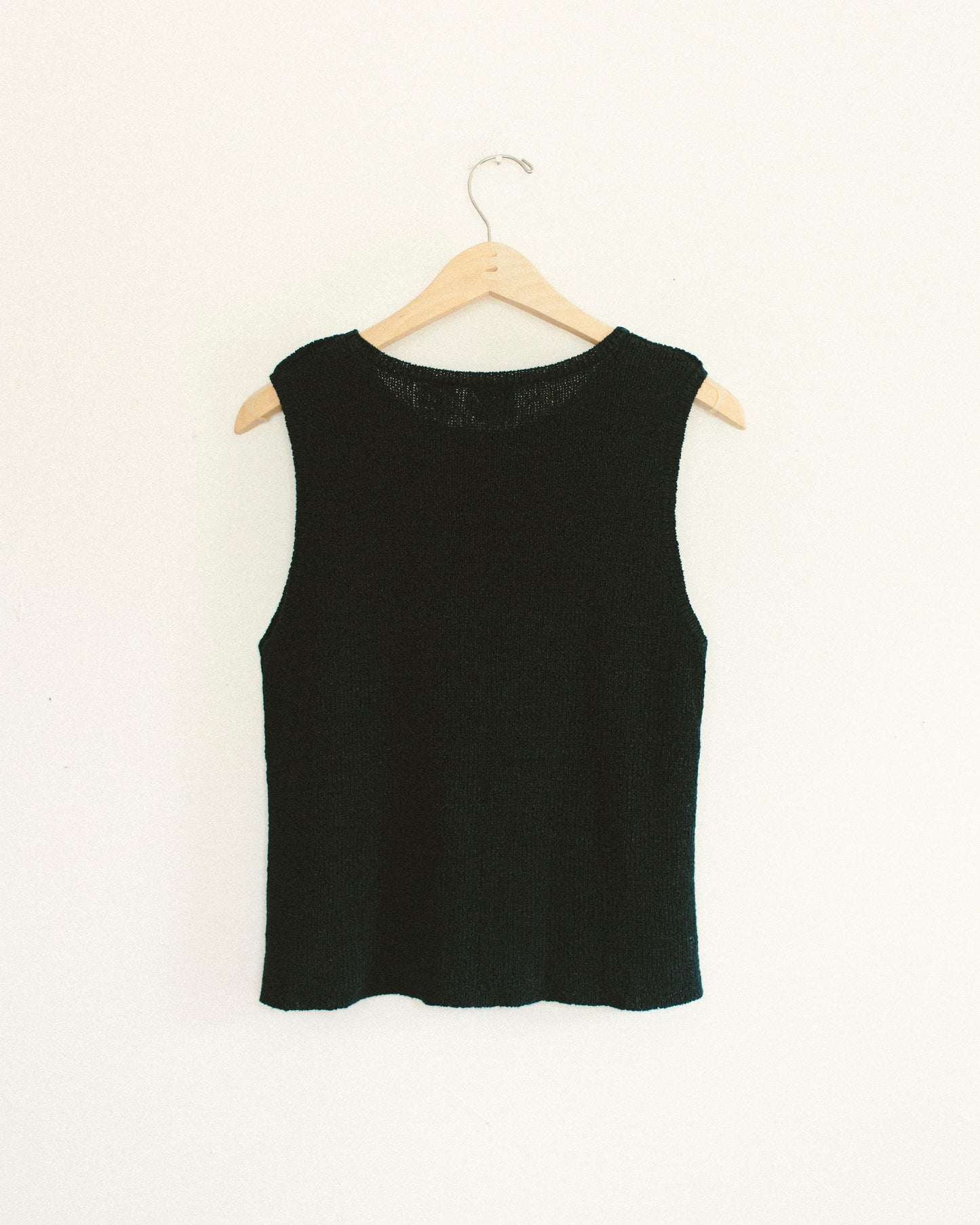 Licorice Knit Tank