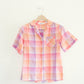 Candy Plaid Button Up