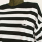 Licorice Stripe Tee