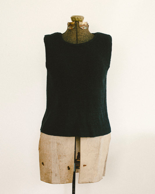 Licorice Knit Tank