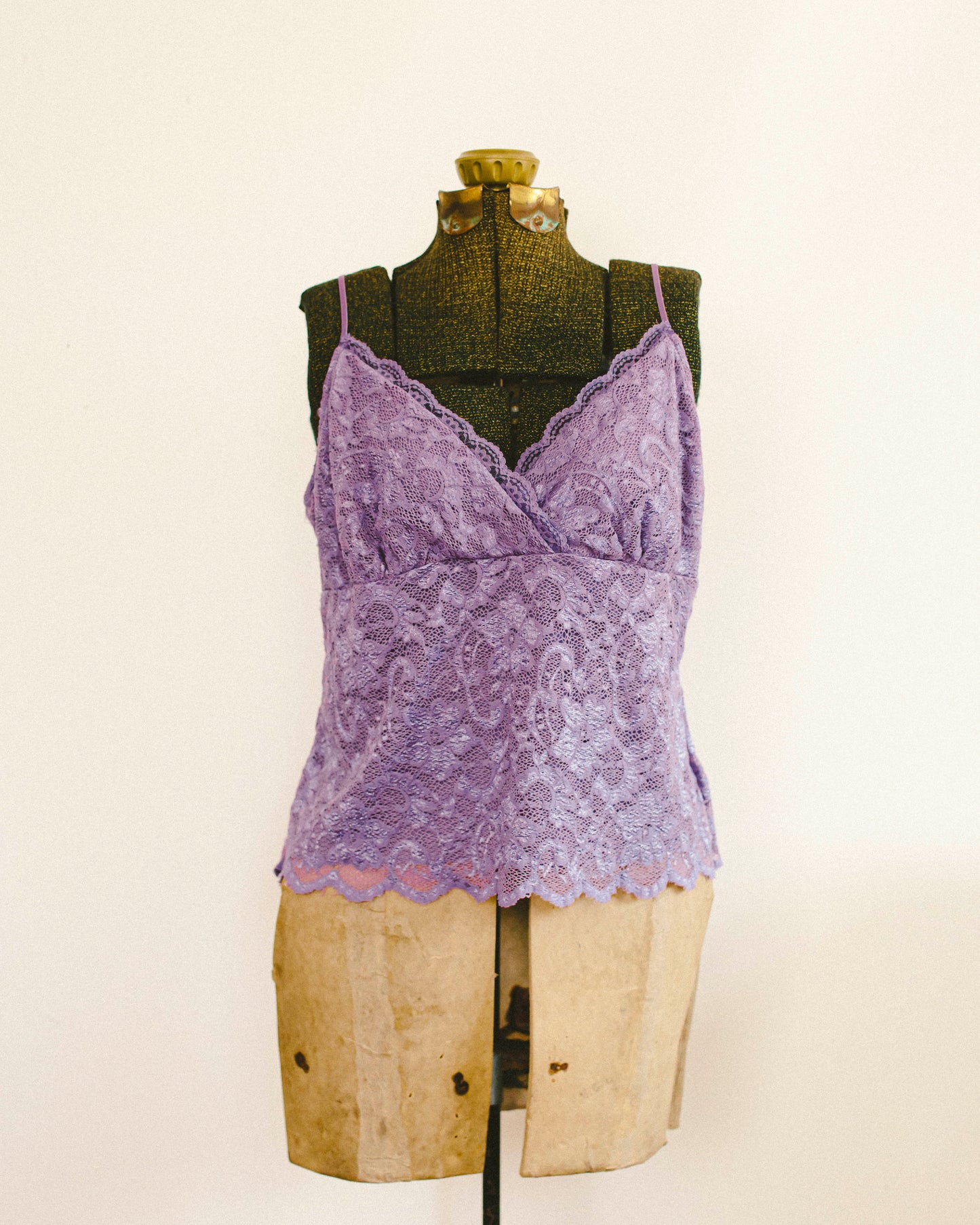 Amethyst Lace Cami