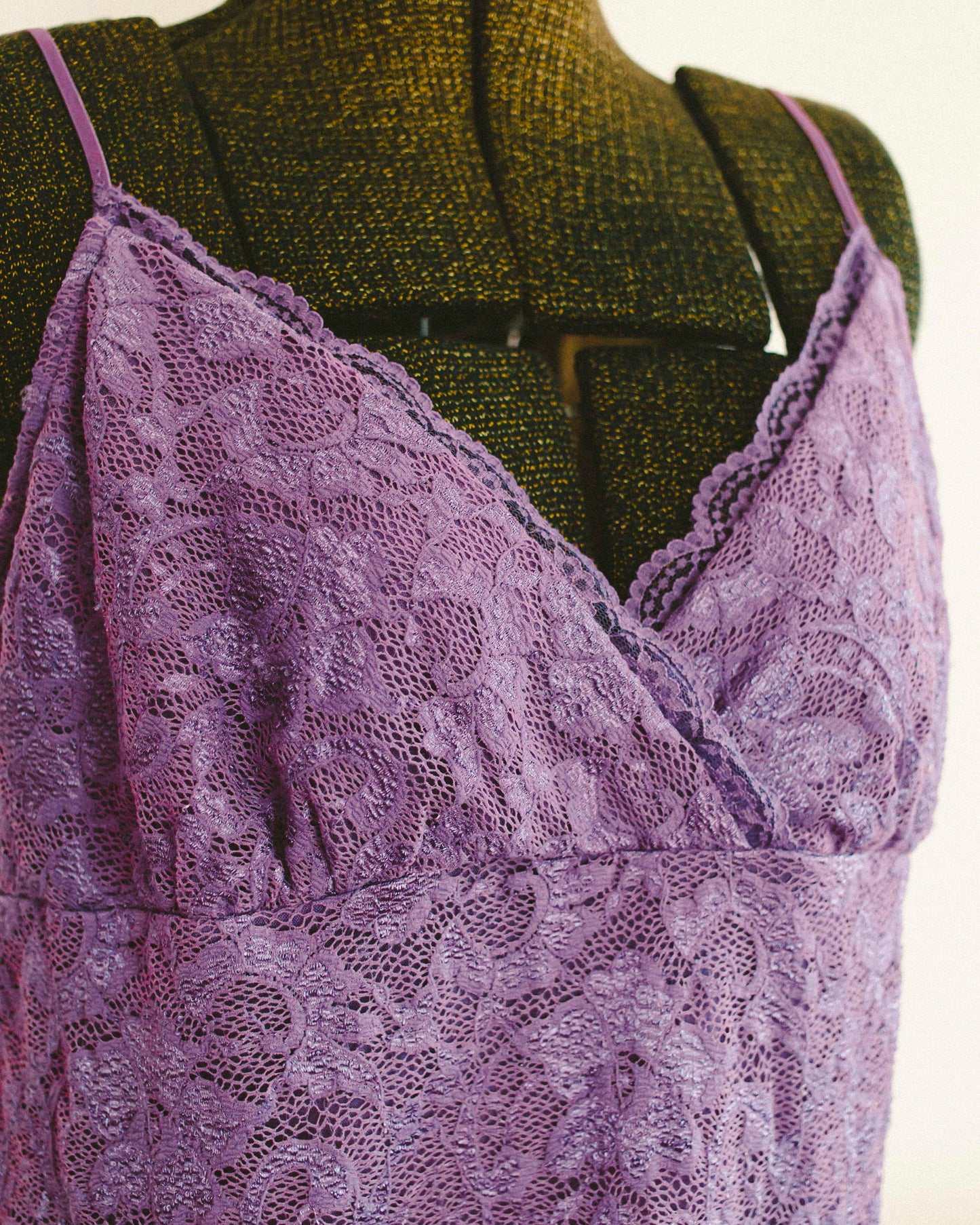 Amethyst Lace Cami