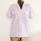 Grape Stripe Button Up