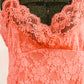 Coral Lace Cami