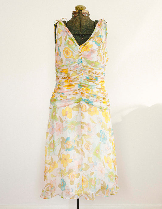 Garden Silk Dress