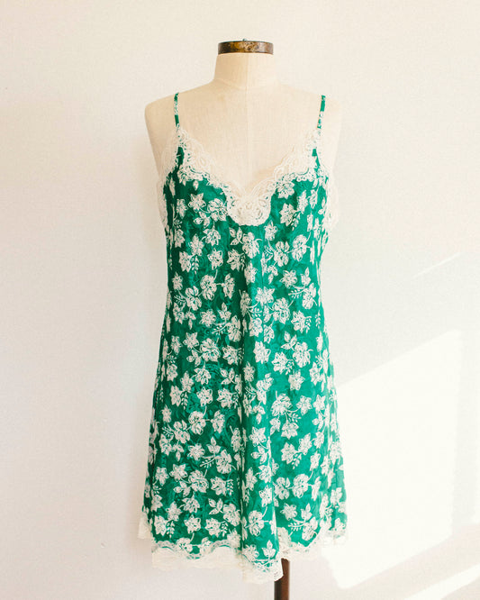 Candy Green Slip Dress