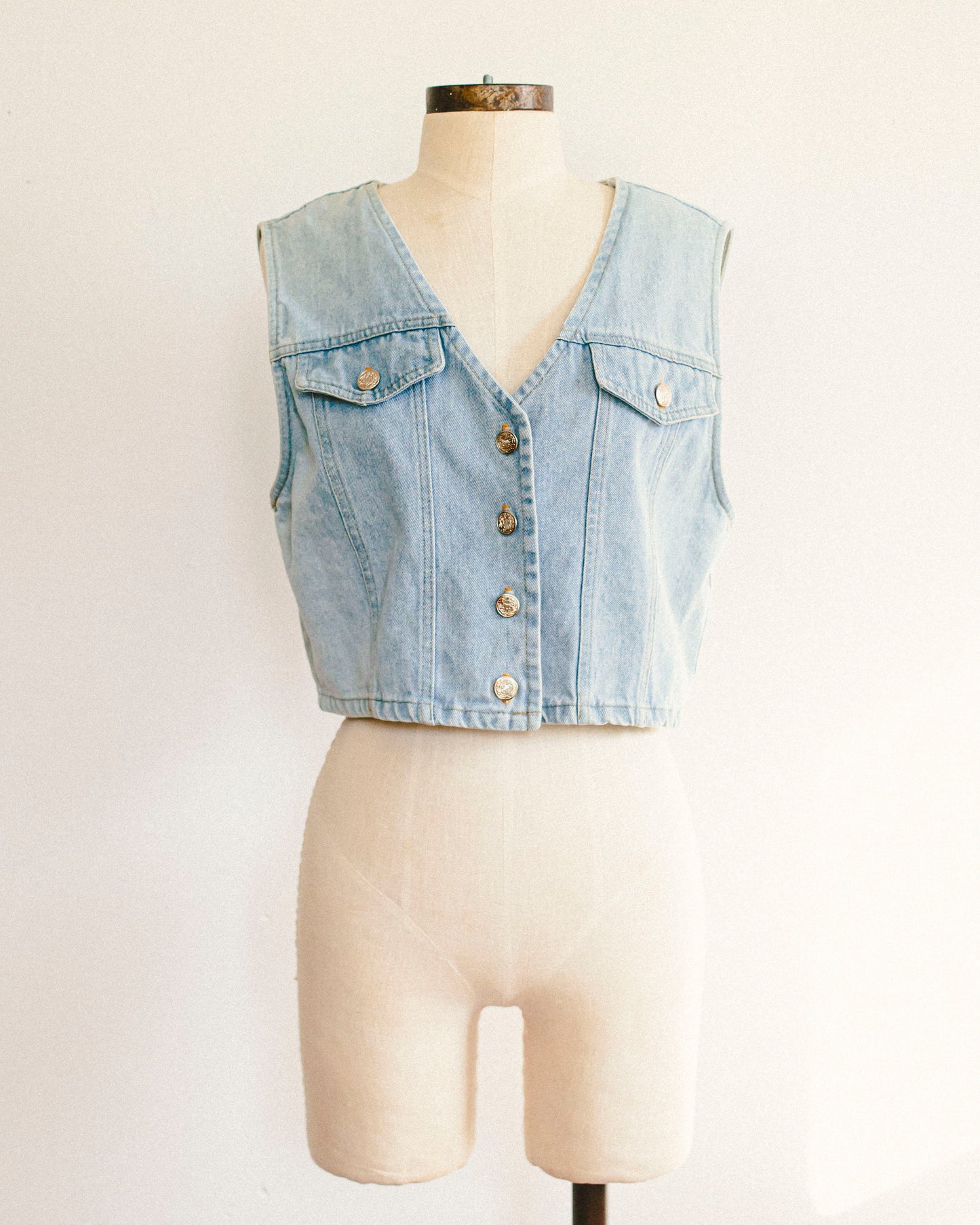 90's Denim Vest