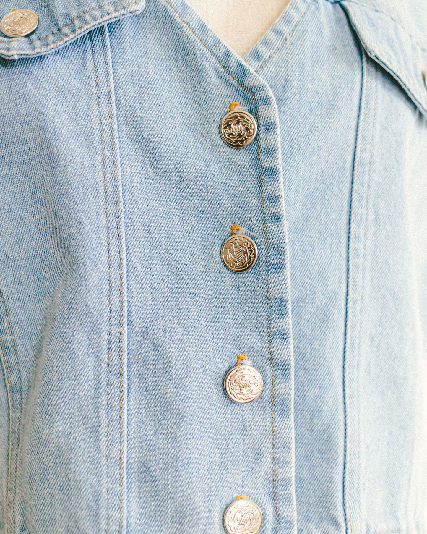 90's Denim Vest