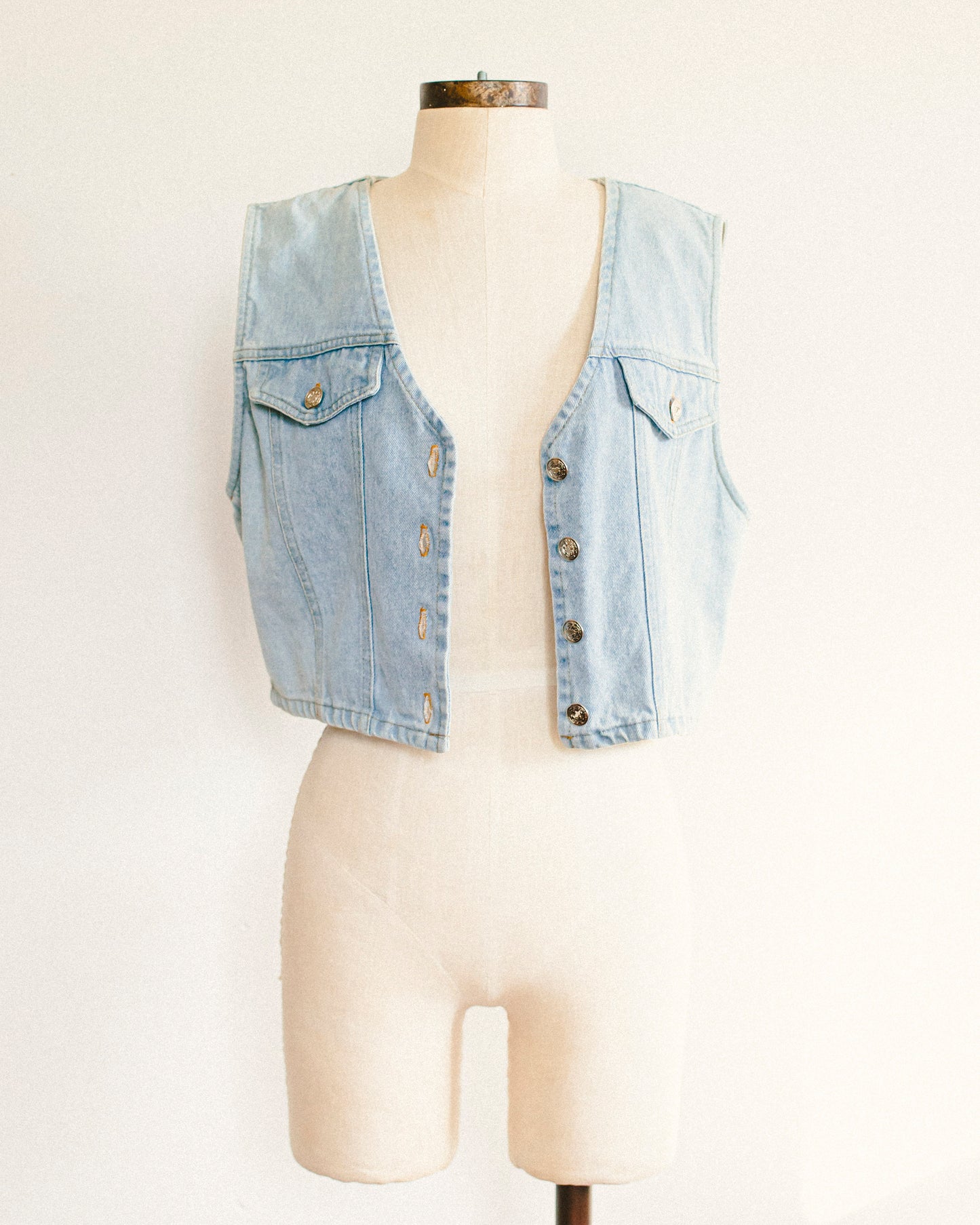 90's Denim Vest