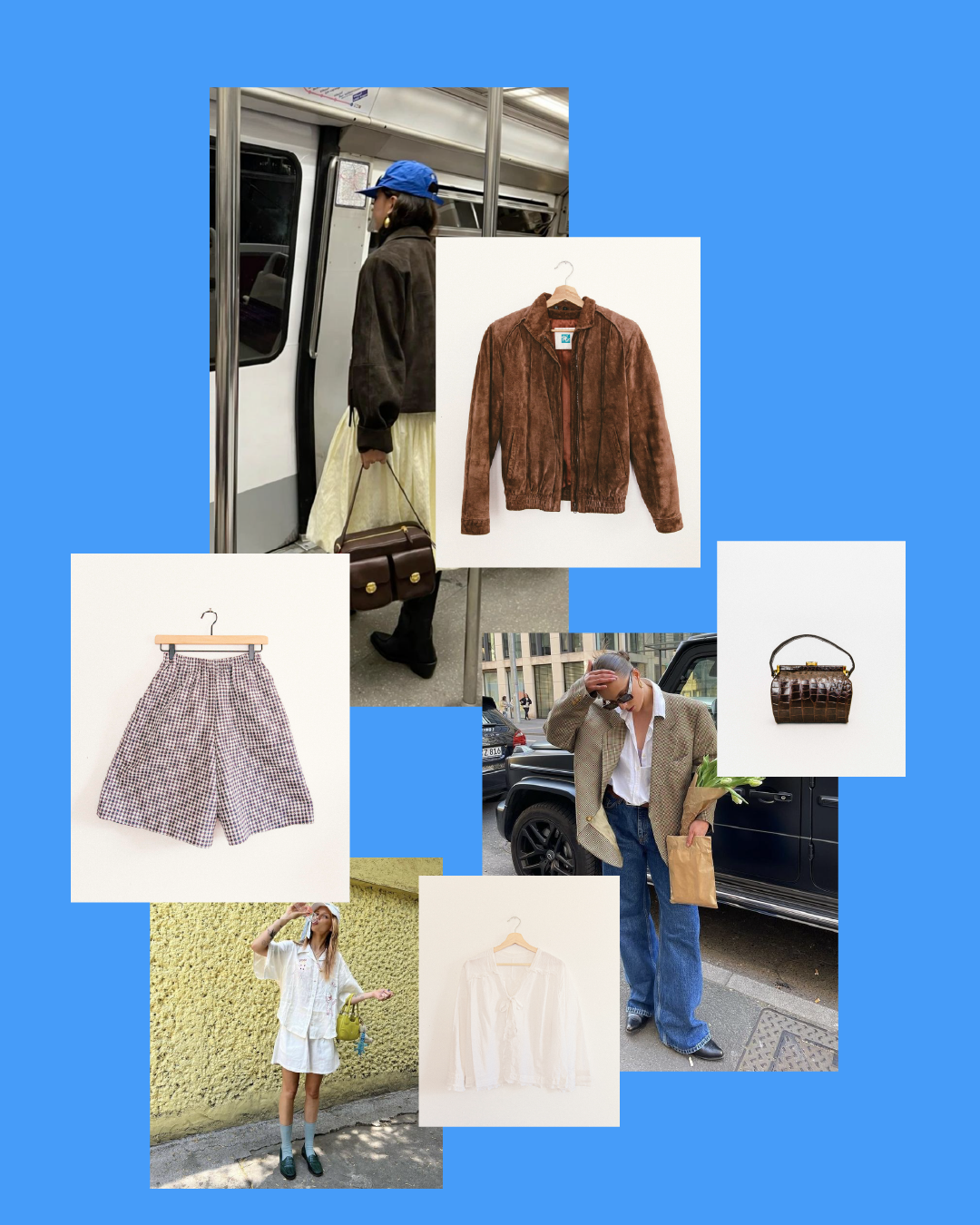 Personalized vintage parcel from Retrolocal — a custom curated selection of vintage pieces with a written style guide
