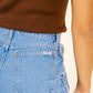 High Rise Bill Blass Pleated Jeans